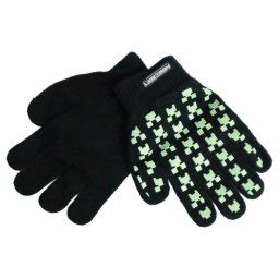 Minecraft Creeper Black gyerek kesztyű
