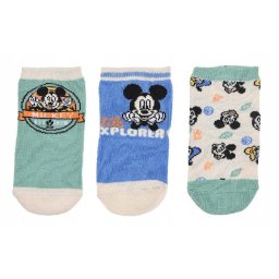 Disney Mickey Explorer Green baba zokni 6/12 hó