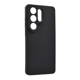 Szilikon telefonvédő (matt) FEKETE Samsung Galaxy S26 Ultra (SM-S948)