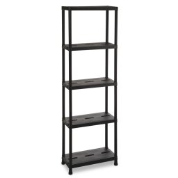 Toomax Universal pro 63-5 műanyag ötszintes polc - fekete