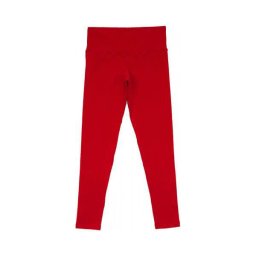 Magasított derekú vékony legging - piros - 128-134 méret