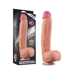 Lovetoy Nature Cock - kétrétegű élethű dildó - 30 cm (natúr)