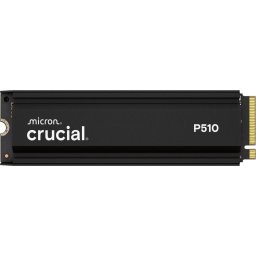 Crucial P510/2TB/SSD/M.2 NVMe/Fekete/Hűtőborda/5R
