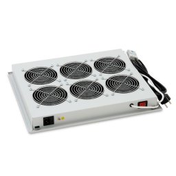 Vent.j. felső (alsó) 6x ventilátor 220V/138W fekete.