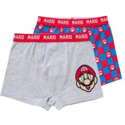 Super Mario Power gyerek boxeralsó 2 darab/csomag 6 év / 116 cm