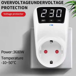 Digitális Zavarszűrős Túlfeszültség Védő Konnektor 16a (5780)