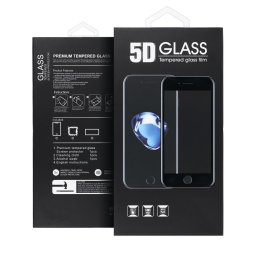 5D edzett üveg fekete szegéllyel Motorola Moto E15/G05/G15/G15 Power