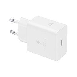 SAMSUNG hálózati töltő Type-C aljzat (45W, PD gyorstöltő) FEHÉR