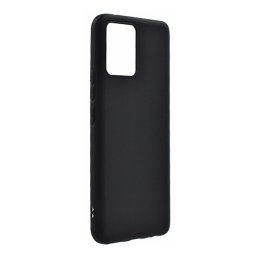 Szilikon telefonvédő (matt) FEKETE Realme 8 Pro, 8