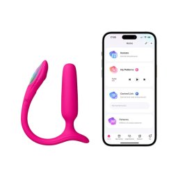 LOVENSE Lush Anal - okos anál vibrátor (pink)