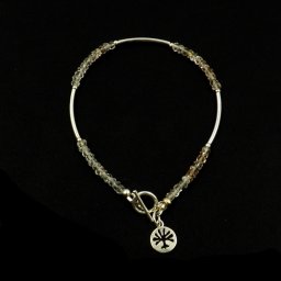 Imperiál arany topáz karkötő