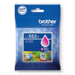 Brother LC-552 (LC552M) - eredeti patron, magenta