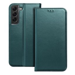 SMART MAGNETO könyvtok Motorola Moto G56 - sötétzöld