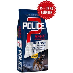 Police Adult Hypoallergenic Beef with Carrots & Rice 16.5kg