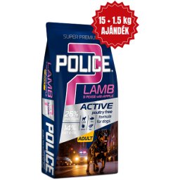 Police Adult Hypoallergenic Lamb with Pease & Apple 16.5kg