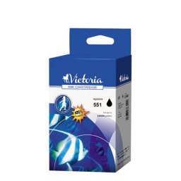 VICTORIA TECHNOLOGY CLI-551 Tintapatron Pixma iP7250, MG5450, MG6350 nyomtatókhoz, VICTORIA TECHNOLOGY, fekete, 11ml
