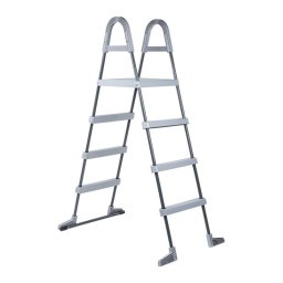 Mountfield Azuro Deluxe grafit medence létra ülőlappal, 2 x 4 lépcsőfok - 125cm