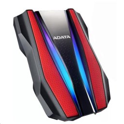 ADATA külső merevlemez 2TB 2, 5" USB 3.2 HD770G, piros színben