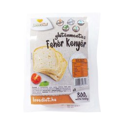 Love Diet gluténmentes fehér kenyér 300g