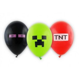 TNT Party léggömb, lufi 5 DARABOS 30 cm Nr1