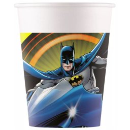 Batman papírpohár, party pohár 8 DARABOS, 200 ml FSC Nr2