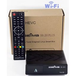 Zgemma H8.2H Plus Wifi S2X műholdas + földi T2/ kábeles C Linux beltéri egység