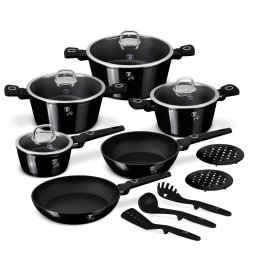 Berlinger Haus Edénykészlet 15 részes titánpro bevonattal Black Vantage Collection BH/8232