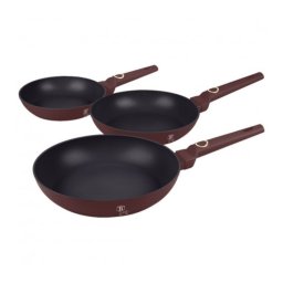Berlinger Haus Serpenyő szett 3 részes 20/24/28 cm tapadásmentes titánPro bevonattal Leonardo Collection BH/8048A