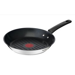 Tefal Grill serpenyő 26 cm rozsdamentes + tapadásmentes bevonat Duetto+ G7334055 Kifutó termék!
