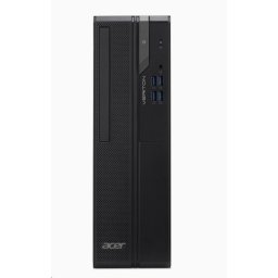 ACER PC Veriton VX2720G, i5-14400, 8GB DDR5, 512GB M.2 SSD, Wifi, DVD±RW, USB KB egér, W11P, 180W, FEKETE