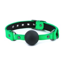 Ns Novelties Electra Ball Gag Green szájpecek