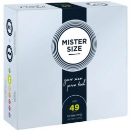 Mister Size vékony óvszer - 49mm (36db)