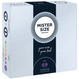 Mister Size vékony óvszer - 69mm (36db)