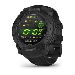 Garmin 010-03020-50 Instinct 3, 50mm AMOLED, Tactical Edition, Fekete, fekete szíjjal (ED)