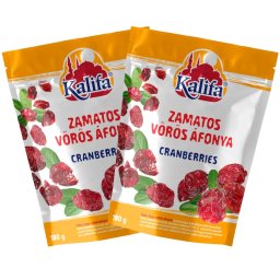 Kalifa Zamatos vörös áfonya DUO 2X180 g