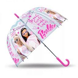 Barbie átlátszó esernyő - 70 cm