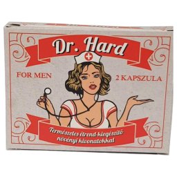 Dr. Hard for men - étrend-kiegészítő kapszula férfiaknak (2 db)