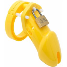 Bran - srga szilikon chastity cage, rzki izgalomhoz