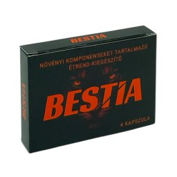 BESTIA - étrend-kiegészítő kapszula férfiaknak (4db)