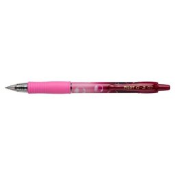 Zseléstoll, 0,32 mm, nyomógombos, PILOT "G-2 Pink Bubble", kék