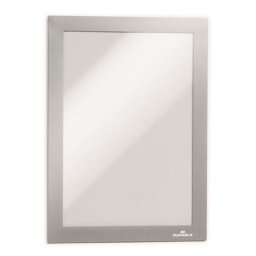 Infokeret, A5, mágneses, DURABLE "DURAFRAME MAGNETIC", ezüst