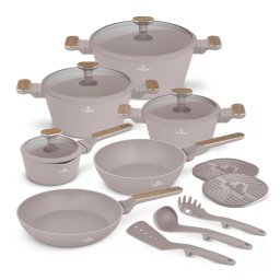 Berlinger Haus Edénykészlet 15 részes titánpro bevonattal matt Taupe Nordic BH/8344
