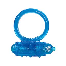 You2Toys - szilikon vibrációs péniszgyűrű (kék)