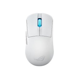 ASUS Gaming egér ROG Harpe Ace Mini, vezeték nélküli BT, RF 2.4GHz, fehér