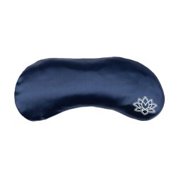 Bodhi Selyem szempárna levendulával és lenmaggal – Dark Blue