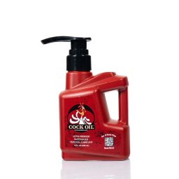 COCK OIL Water Based Lubricant Plastic Bottle w. Pump 10 oz Vízbázisú síkosító
