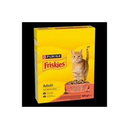 FRISKIES Marhával, csirkével és zöldségekkel száraz macskaeledel 300g
