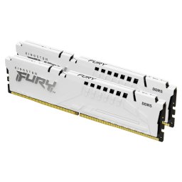 32GB DDR5 memória 5200MHz 2x16GB Kingston FURY Beast White PN: KF552C40BWK2-32