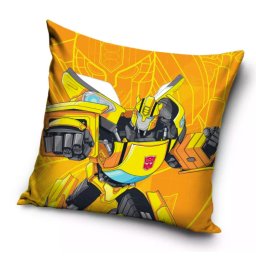 Transformers Bumblebee velúr párnahuzat 40x40 cm Nr2