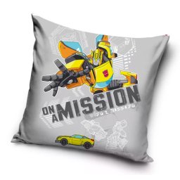 Transformers Mission velúr párnahuzat 40x40 cm Nr3
